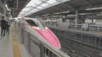 「ハローキティ新幹線」がきょう（17日）最終運行　ピンクの車体が西日本を駆ける　指定席は満席　別れ惜しむファンと「ラストラン」