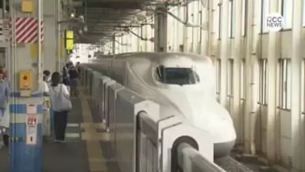 【交通情報】山陽新幹線運転再開　架線にビニールがかかり一時新大阪ー広島で運転見合わせ