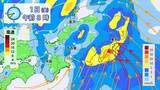 「【GWに警報級の大雨か】ゴールデンウィーク前半は西から天気下り坂　後半は全国的にすっきりせず　雨脚強まるタイミングは　※雨の降り方シミュレーション」の画像1