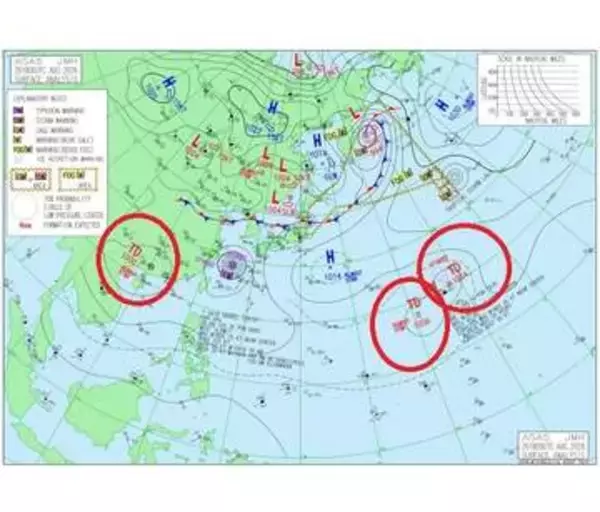 【台風のたまご】どんどん発生する台風のたまご=熱帯低気圧　日本への影響は