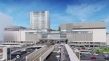 2026年 広島駅がさらに「歩ける街」へ　エールエールA館へ直結デッキ開通と100万冊所蔵の巨大図書館もオープン　進化する広島駅の未来図は？