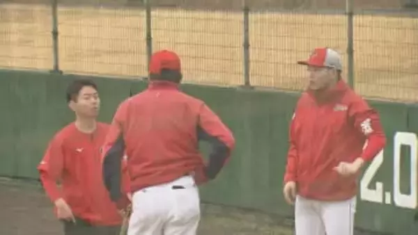 【カープ日南キャンプ】左ひじの靱帯損傷で離脱　滝田一希が東光寺球場に「もらったチャンスいかせない自分にいらだち」