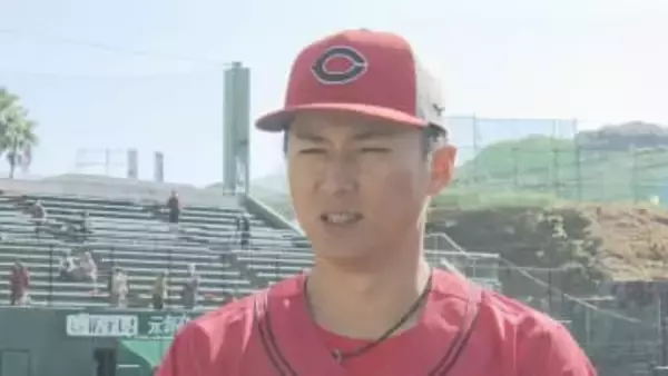 佐々木泰こだわり抜く「振る力」　初の日南キャンプ完走で掲げた“開幕スタメン”への誓い　日南キャンプ打ち上げ一問一答　カープ