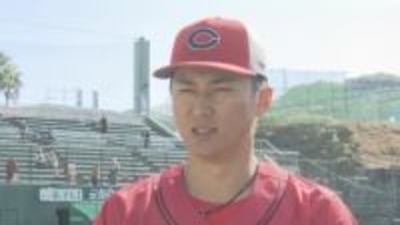 佐々木泰こだわり抜く「振る力」　初の日南キャンプ完走で掲げた“開幕スタメン”への誓い　日南キャンプ打ち上げ一問一答　カープ