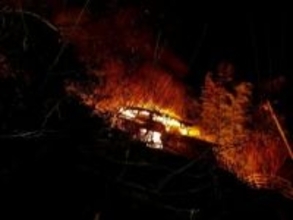 【速報】安芸区中野で建物火災 消防車９台が出動し消火活動　広島