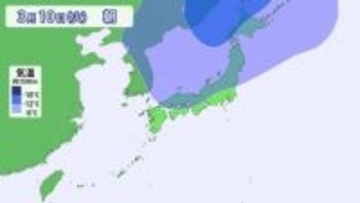 【きょう3/10(火)広島天気】北部の山沿いでは積雪も　次第に日ざし戻る　今週は“寒の戻り”がもう一度？〈寒気シミュレーション〉