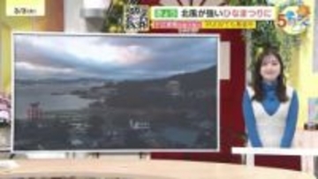 【あす3/4(水)広島天気 】北部ほど雲が優勢　南部中心に晴れ間　北風冷たく寒い
