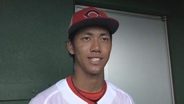 【広島カープ】「本拠地マツダで初ヒットを打ちたい」12日プロ初昇格初出場の高卒ルーキー西川篤夢