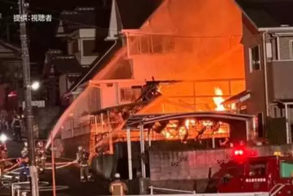 【速報】「建物が燃えている」焼け跡から新たに1人の遺体見つかる　10代女性含む家族４人全員死亡か　未明の火事　広島・東広島市黒瀬楢原東