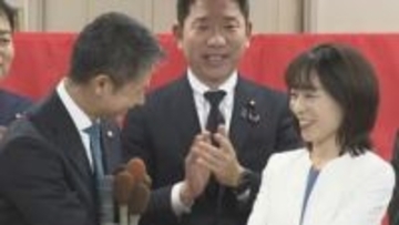 「ゴールではなくスタートライン」広島県知事選　前副知事・横田美香さんが当選確実　初めての女性知事誕生へ　会場に駆けつけた岸田文雄元首相「広島県は新しい時代を迎える」
