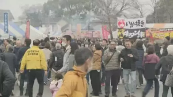 ８つの蔵元が新酒を振る舞う「城島酒蔵びらき」初日は約６万人訪れ賑わう　福岡・久留米市