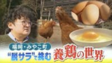 「ストレスなく元気に育って」広い屋外で放し飼い”放牧養鶏”に脱サラで挑む男性　こだわりのエサ作りも　3月のタマゴ発売を目指す　福岡県みやこ町
