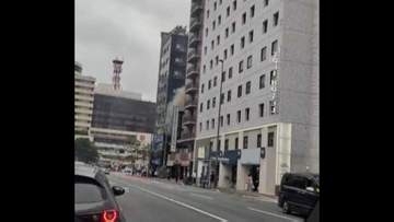 福岡市の中心部で電柱が爆発　周辺約20戸で停電も発生