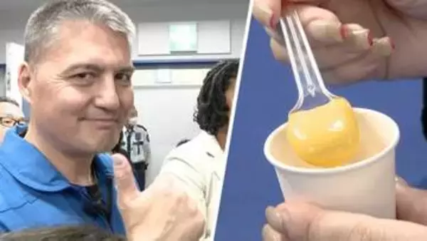 福岡の食材で宇宙食　NASAの宇宙飛行士が試食し「素晴らしい」　はかた地鶏ともち麦のおかゆに舌鼓