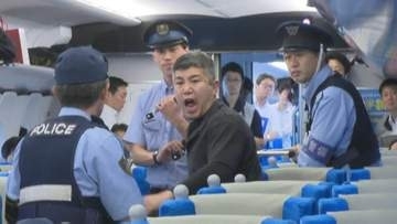山陽新幹線の車両で福岡・広島両県警が不審者対応訓練