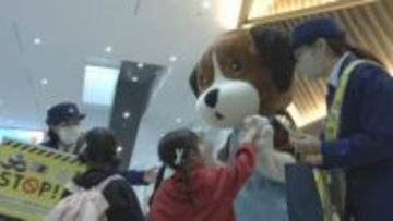 「海外から肉製品持ち込まないで」福岡空港で呼びかけ　年間の摘発件数は20万件にも