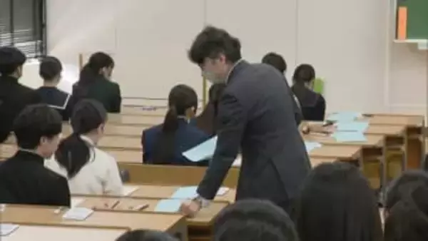 「1年間頑張ってきた　努力出しきれるよう頑張りたい」西南学院大学で一般入試はじまる　福岡市