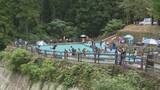 「調音の滝公園の流水プールが今年の営業開始　福岡・うきは市」の画像1
