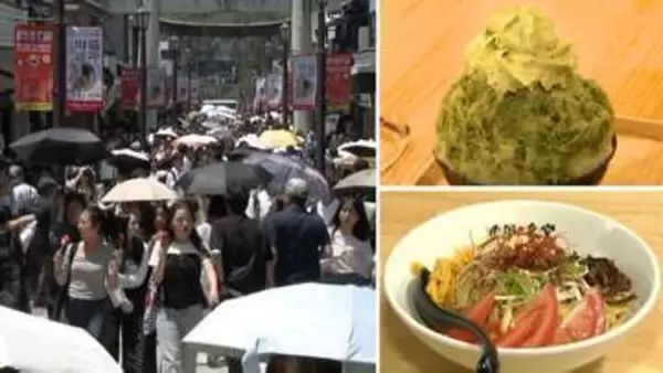 「季節が分からない」福岡県内各地で真夏日に　街は一気に”夏モード”　かき氷や冷やし担々麺の需要が急増　店主「開始時期が早まっている」