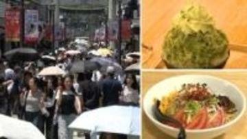 「季節が分からない」福岡県内各地で真夏日に　街は一気に”夏モード”　かき氷や冷やし担々麺の需要が急増　店主「開始時期が早まっている」