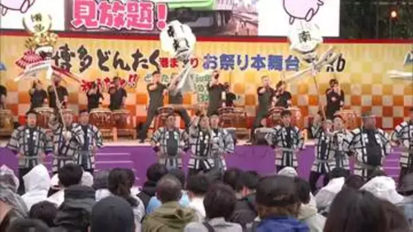 博多どんたく港まつり始まる　初日は雨降るもパレード盛況・2日目は晴れ予報　今回は戦後復活80年の節目