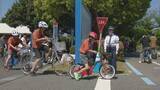 「「交差点での事故多い」自転車の安全運転、サイクリングコースで指導　海の中道海浜公園・福岡」の画像1