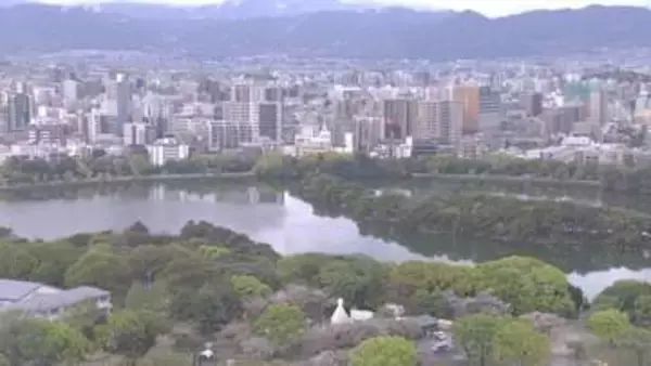 「うつ伏せの状態で浮いている」福岡市の中心部「大濠公園」で高齢男性の遺体　池に浮いた状態で見つかる　目立った外傷無し