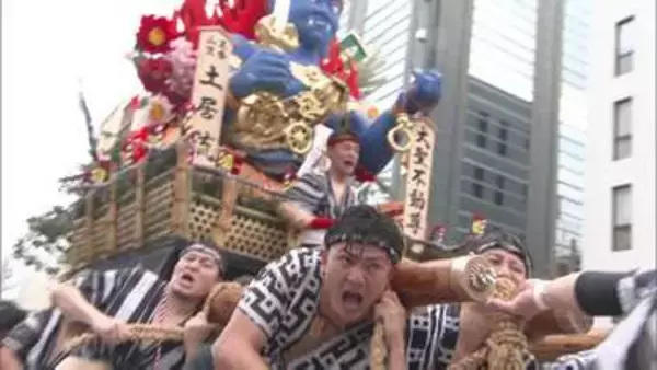 博多祇園山笠　「追い山笠」でフィナーレ