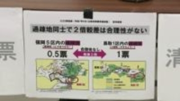 「1票の格差」最大2.1倍　衆院選の無効求め弁護士グループが提訴