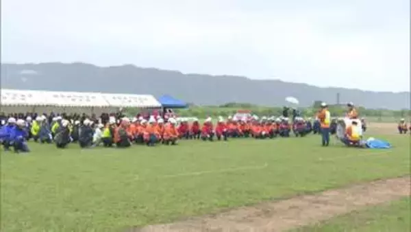 「災害は発生する場所や時間を選びません」梅雨入り前に福岡県大刀洗町の消防団が筑後川で水防訓練