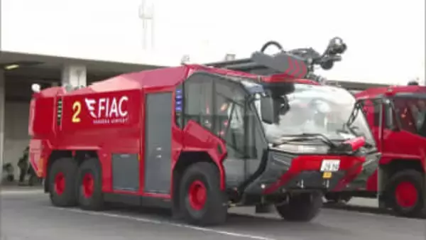 「過去最大規模」福岡空港で航空機事故対処訓練　最新鋭の消防車”HRET”も登場