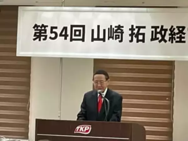 解散にふみきった最大の理由は「失言をカバーするため」自民党・元副総裁の山崎拓氏が見解　国会での台湾有事発言めぐり　福岡市内で