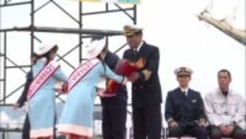 日本最大級帆船など「海で働く船」間近に　北九州港で開港記念イベント