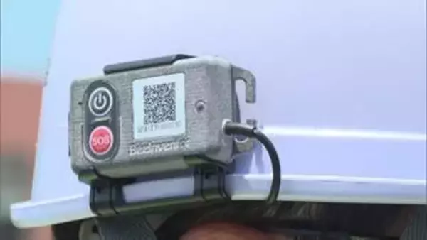 熱中症の兆候知らせるセンサーを工事現場に導入　福岡市が実証実験スタート
