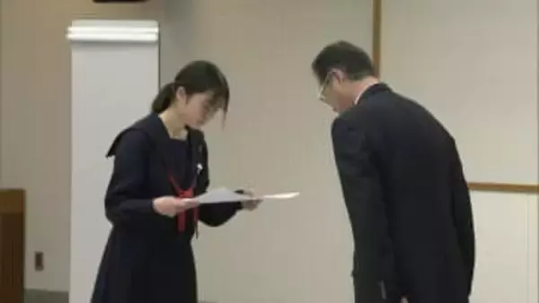 ＳＮＳによるトラブルを防ごう　北九州市の中高生による標語コンクール表彰式　北九州・小倉北区