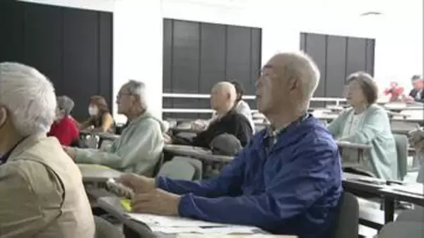 高齢者ドライバーの交通事故防止目指し交通安全講習　福岡市城南区