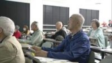 高齢者ドライバーの交通事故防止目指し交通安全講習　福岡市城南区