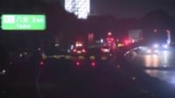 九州自動車道下りの広川IC～八女IC間で事故　女性1人が死亡