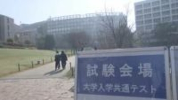 「あす一発勝負なので気合いが入っています」大学入学共通テスト　下見に訪れた受験生も　試験会場の大学で準備作業　福岡