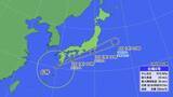 「【台風情報】台風6号の進路予想　関東甲信･東海地方の気象　風と雨1時間ごとのシミュレーション」の画像1