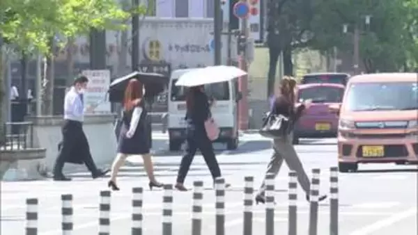 「めちゃ暑い」佐賀・久留米で最高気温34℃予想　熱中症に警戒を