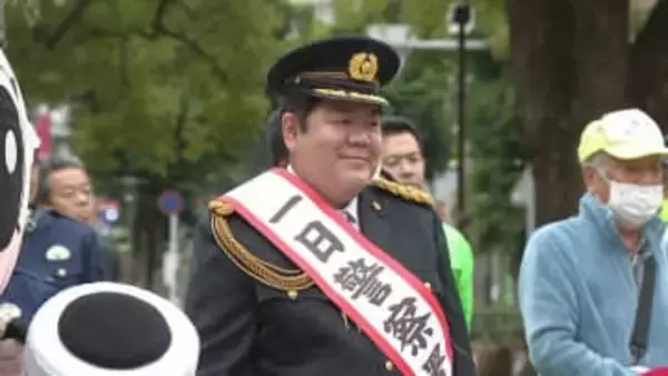 「皆さまどうか、ゴリっぱな運転を」お笑いタレント”ゴリけんさん”一日警察署長に　福岡