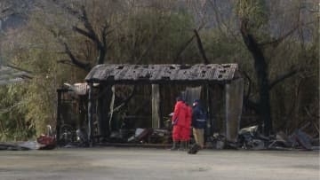 庭の草木、広場の小屋、ビニールハウスも・・・約2時間半の間に不審火3件発生　放火の可能性も　福岡県嘉麻市と桂川町