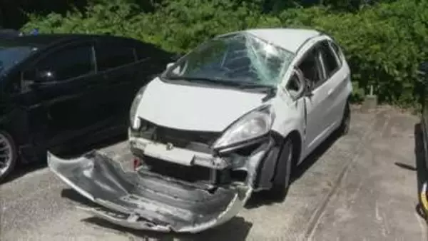 事故を起こした車の中で寝ていたところを発見　基準値の5倍近いアルコール　酒気帯び運転の疑いで男（24）を逮捕　福岡