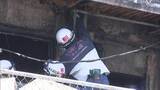 「「黒煙が出ている」2階建てアパートで火災　火元の部屋から男性の遺体　一人暮らしの60代男性と連絡取れず」の画像1