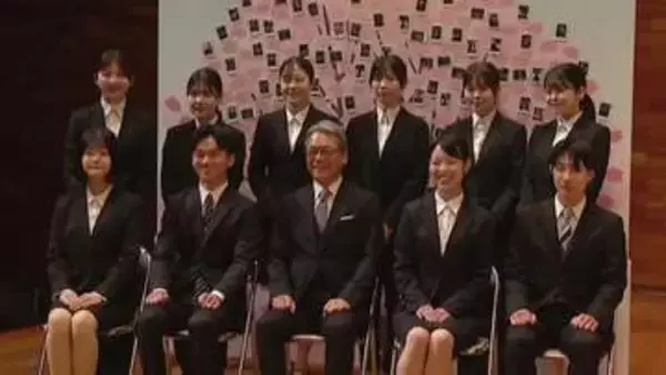 新年度スタート　入社式や辞令交付式　基本給アップのサプライズ発表も