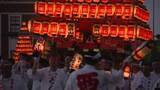 「夏の夜を彩る「光のピラミッド」 戸畑祇園大山笠競演会に観客魅了　今年で７３回目　北九州市戸畑区」の画像1