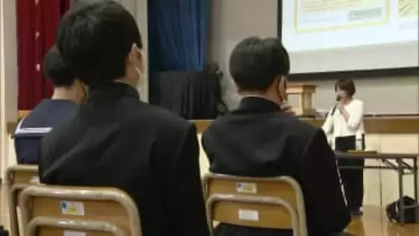 「たとえ恋人でもコントロールすることはできない」　中学１年生へ性教育講演会　福岡・北九州市