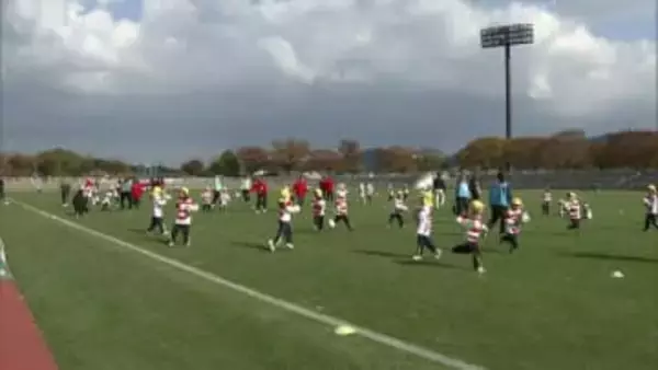 ラグビーの楽しさ知って　子供向けラグビーキャラバン初開催　北九州市