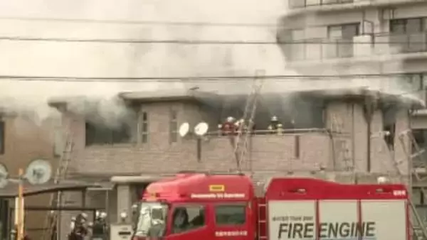 「煙が充満している」住宅で火災　通報した住人の30代女性と連絡取れず　福岡県粕屋町